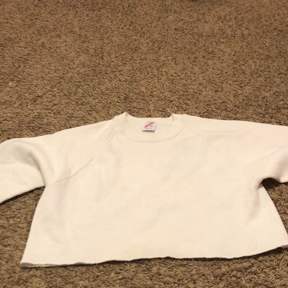 Cropped sweatshirt